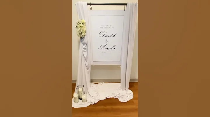 Wedding Welcome Sign Template, Wedding Signage
