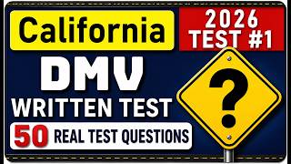 California DMV Written Test 2026 - Can You Pass All 50 Questions