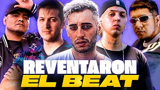 BARRAS 👊 FLOWS ⚡ BLON REACCIONA A ¿QUIÉN REVENTÓ MÁS EL BEAT? 🔥