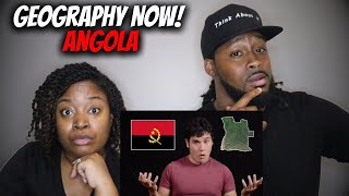 🇦🇴 American Couple Reacts "Geography Now! ANGOLA" | The Demouchets REACT AFRICA