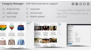 Category Manager - with Drag, Drop and WooCommerce | Codecanyon Scripts and Snippets
