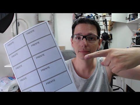 Vídeo: Como Imprimir Em Cartões Postais