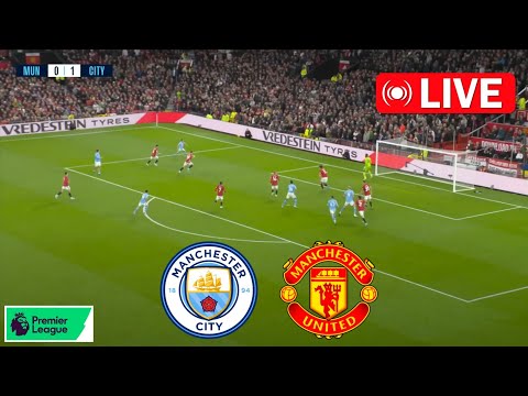 Manchester City vs Manchester United (3-1) | English Premier League 2023/24 | Pes 21 Gameplay