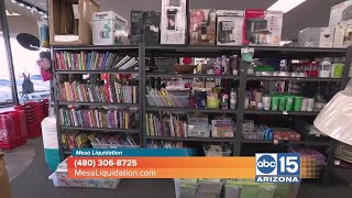 Mesa Liquidation unveils overstock of luxury brands with savings of up to 90 off retail