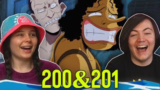 CONDORIANO THE BEST STRAWHAT 👒 One Piece Ep 200 \& 201 REACTION \& REVIEW