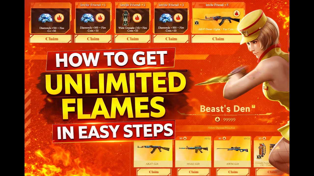 Crossfire Legends Beast Inferno Event | How to get Free