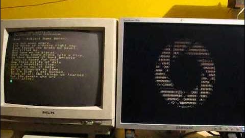 Amiga 500 and a random PC play "still alive" from Portal. version 2