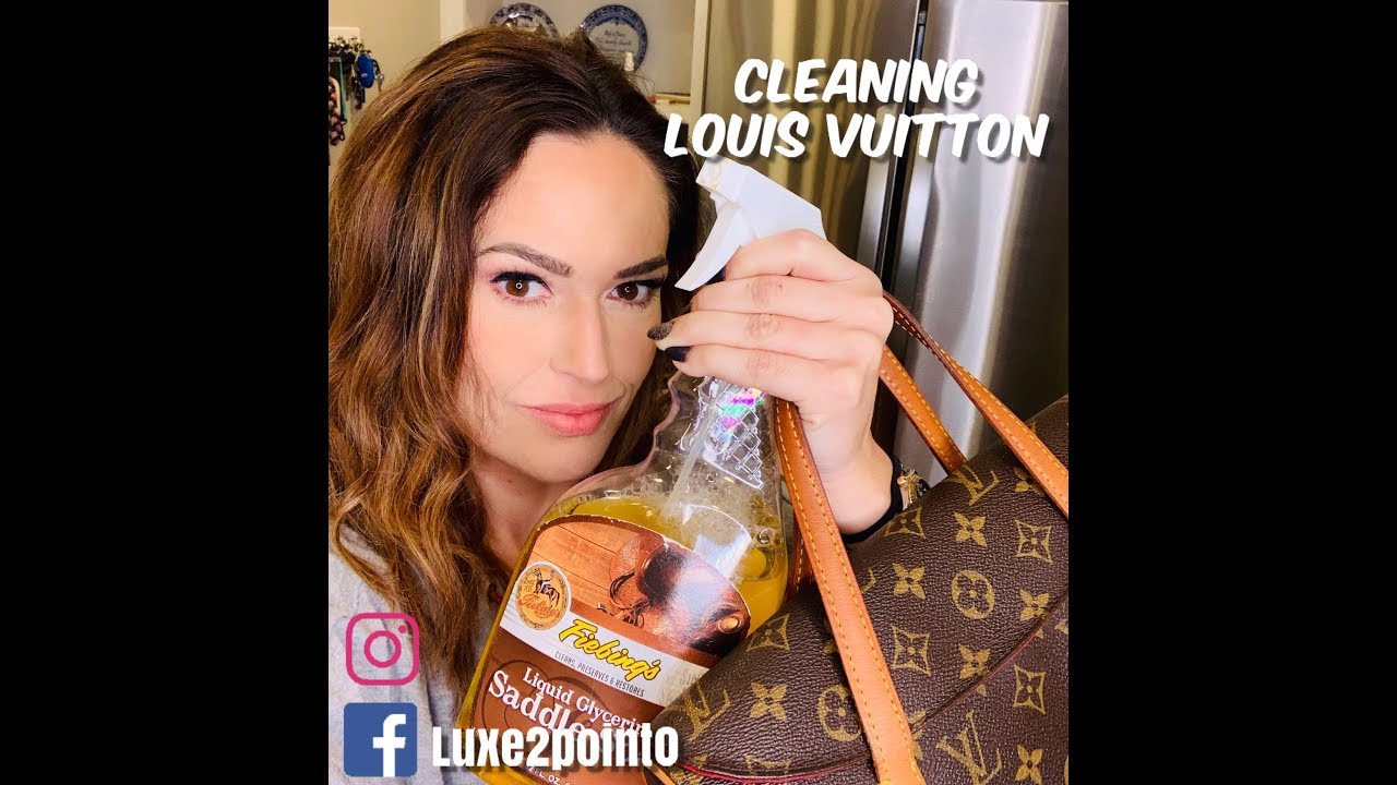 VALEMION l HOW TO CLEAN LOUIS VUITTON ALCANTARA LINING • ENTIRE LINING  CLEANING (PART 2) 