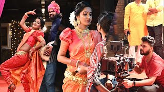 Hiryachi Angathi Rusun Basli | Aho Sheth Lavani Shooting Video | Ankita Raut Sonali Sonawane Rex