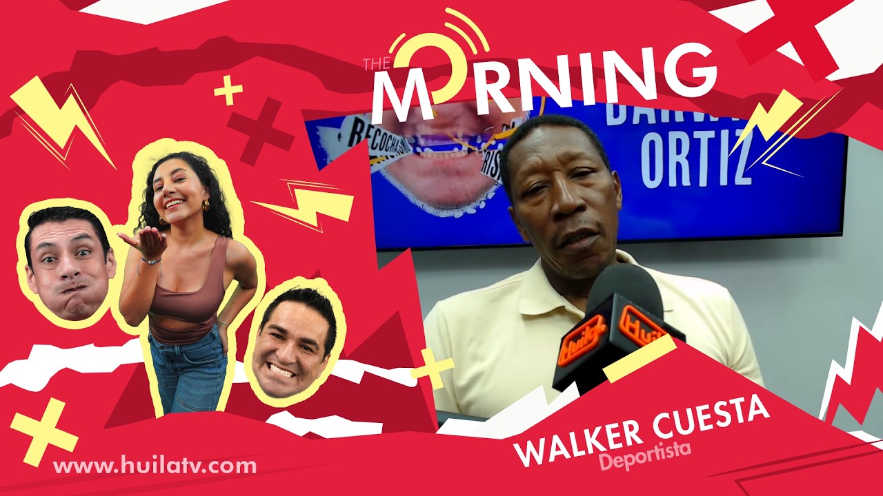 ¡No te despegues! ⚽🔥El gran referente del fútbol, Walker Cuesta, está con nosotros en The Morning 🎙️