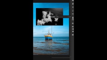 How to add Clouds to Photos in Photoshop #shorts