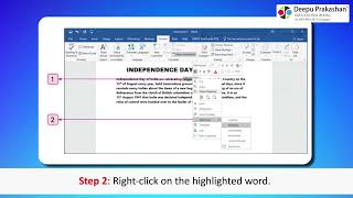Chapter 3 Topic 4 Thesaurus