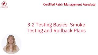 Famous Module 3 Part 1: The Patching Process in Practice | Patch Plan CPMA Training Wealth