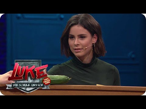 Lena Meyer-Landrut zockt beim Gemüse-Quartett | 11. Klasse | LUKE! Die Schule und ich