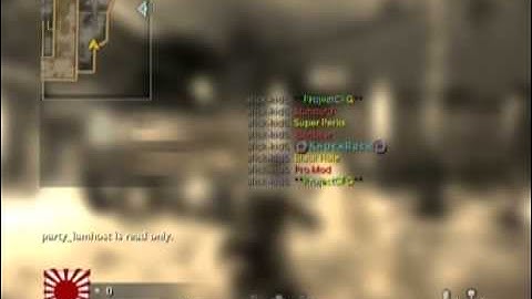 COD 5 CFG Mod Menu (PS3)
