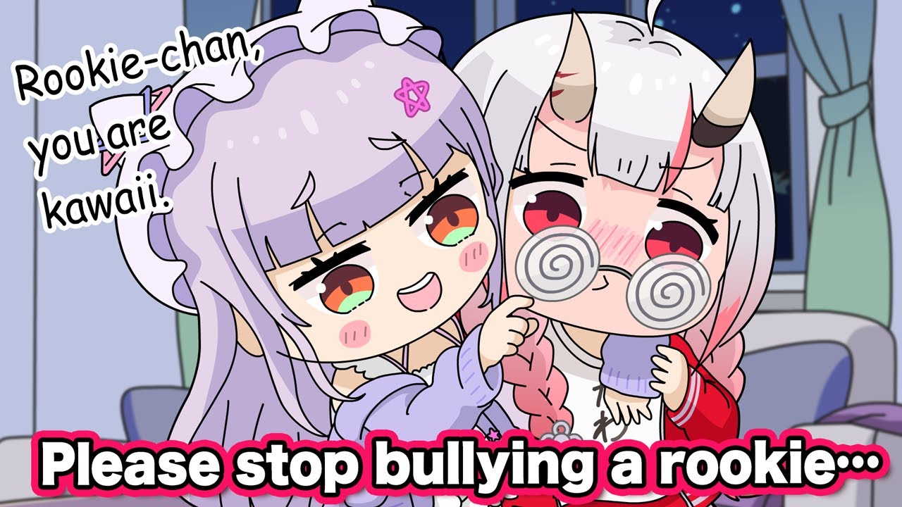 Nakiri Ayame has been active for seven years, but acts like a rookie.[Animated Hololive/Eng sub]