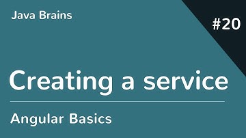 Angular 6 Basics 20 - Creating a service