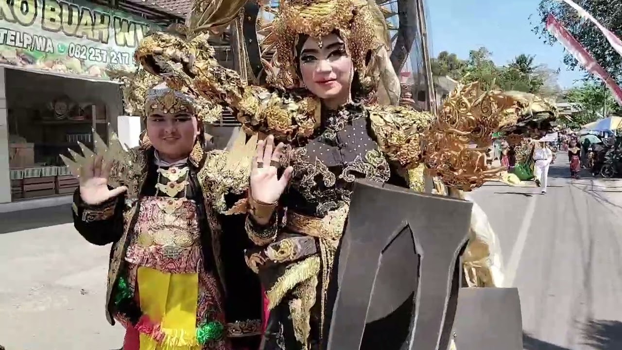 KARNAVAL PELAJAR SD & MI KEC. AMBULU JEMBER II HUT RI KE 79