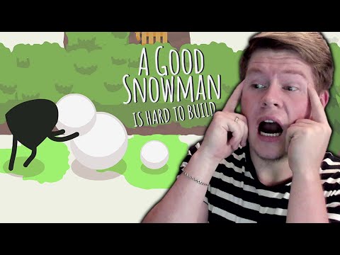 Видео: ЖАРКО? ПОСТРОЙ СНЕГОВИКА! ◢◣ A Good Snowman Is Hard To Build ◥◤ ПРОХОЖДЕНИЕ 1