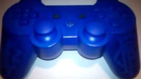 Ps3 custom controller. Chelsea and Rangers fc design.