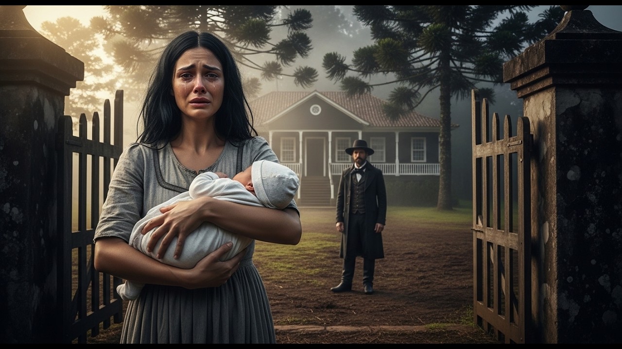 Ela chorava pelo filho que perdeu… mas seu leite salvaria a filha do barão viúvo.