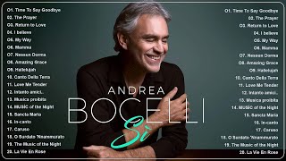Opera Pop Songs🍀Andrea Bocelli Greatest Hits Full Album  🍀 Best Songs Of Andrea Bocelli All Time