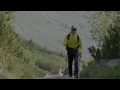 Red Bull X-Alps 2015: Michael Gebert (GER1) launches from glacier