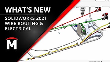What’s New in SOLIDWORKS 2021 - Electrical Schematic and Wire Routing