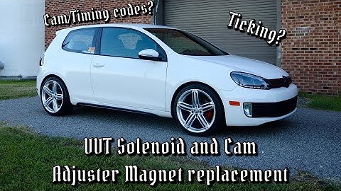 VW EA888 Cam Adjuster Magnet And VVT Solenoid Replacement (P0011, P052A00, P11A6, ETC..)