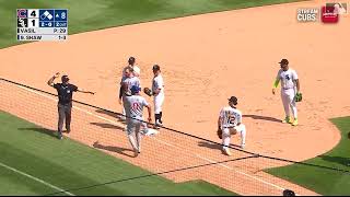 Ian Happ Scores on an Interference Call