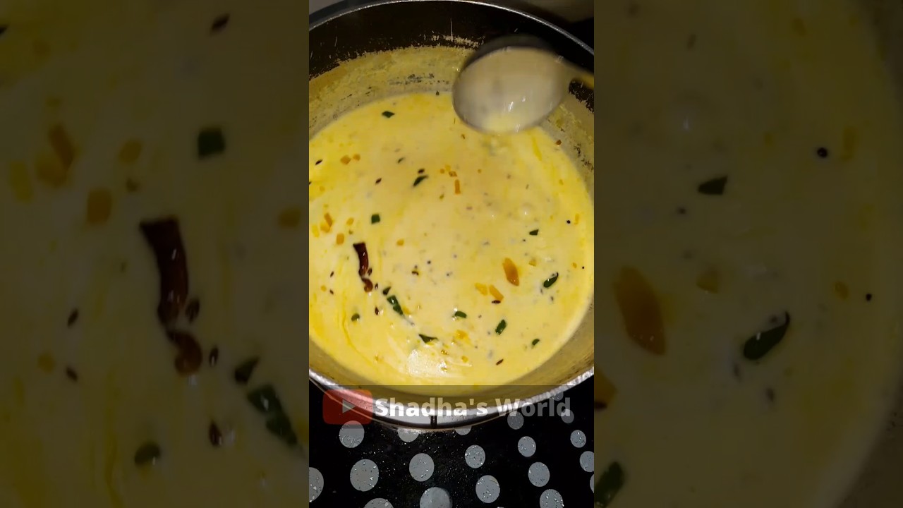 moru curry| kerala style moru kachiyathu | naadan curry | simple curry using curd@ShadhasWorld