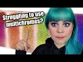 How I use my multichrome eyeshadows. Feauturing the Clionadh stained glass collection.