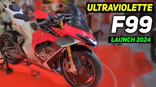 F99 Ultraviolette - Electric Bike Launched in India🤩Price , Range , Top Speed🔥Ultraviolette F99 New