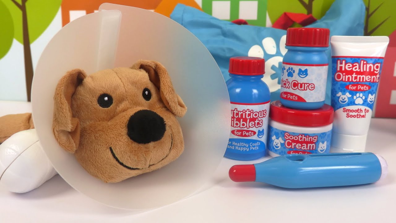 Jouet Vétérinaire Chien Malade | Pet Vet Toys Puppy Dogs Chiots