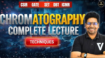 Chromatography | Complete Lecture | Techniques | Unit 13 | Virendra Singh | CSIR | GATE | DBT | ICMR