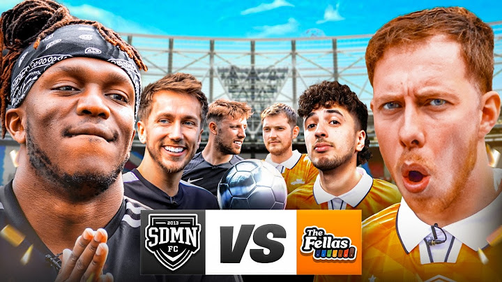 The Fellas Studios Vs Sidemen FC!