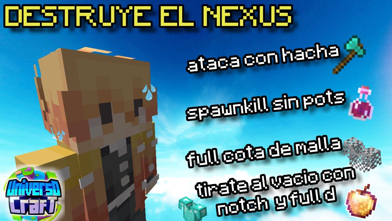 CUMPLIENDO RETOS DE SUBS EN DESTRUYE EL NEXUS - UNIVERSOCRAFT