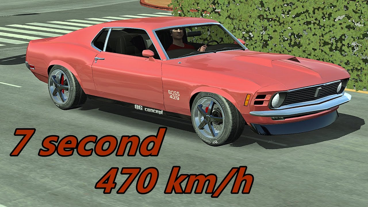 FORD MUSTANG BOSS 429 1695HP GEARBOX SETTING CAR PARKING