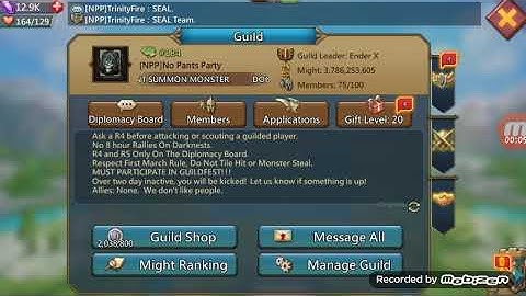 Lords mobile guild bash got it 100 teror chest in summon bonus & slayer chest