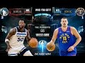 NBA - PLAYOFFS WEST-SIDE WOLVES @ NUGGETS GAME 5 - LIVE AUDIO / LIVE REACTIONS