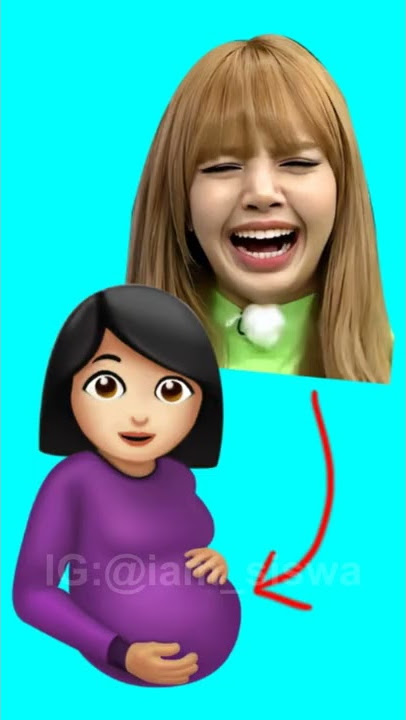 I made Lisa (BLACKPINK) pregnant✨and she's about to give birth💀 #shorts #fyp #lisa #arts