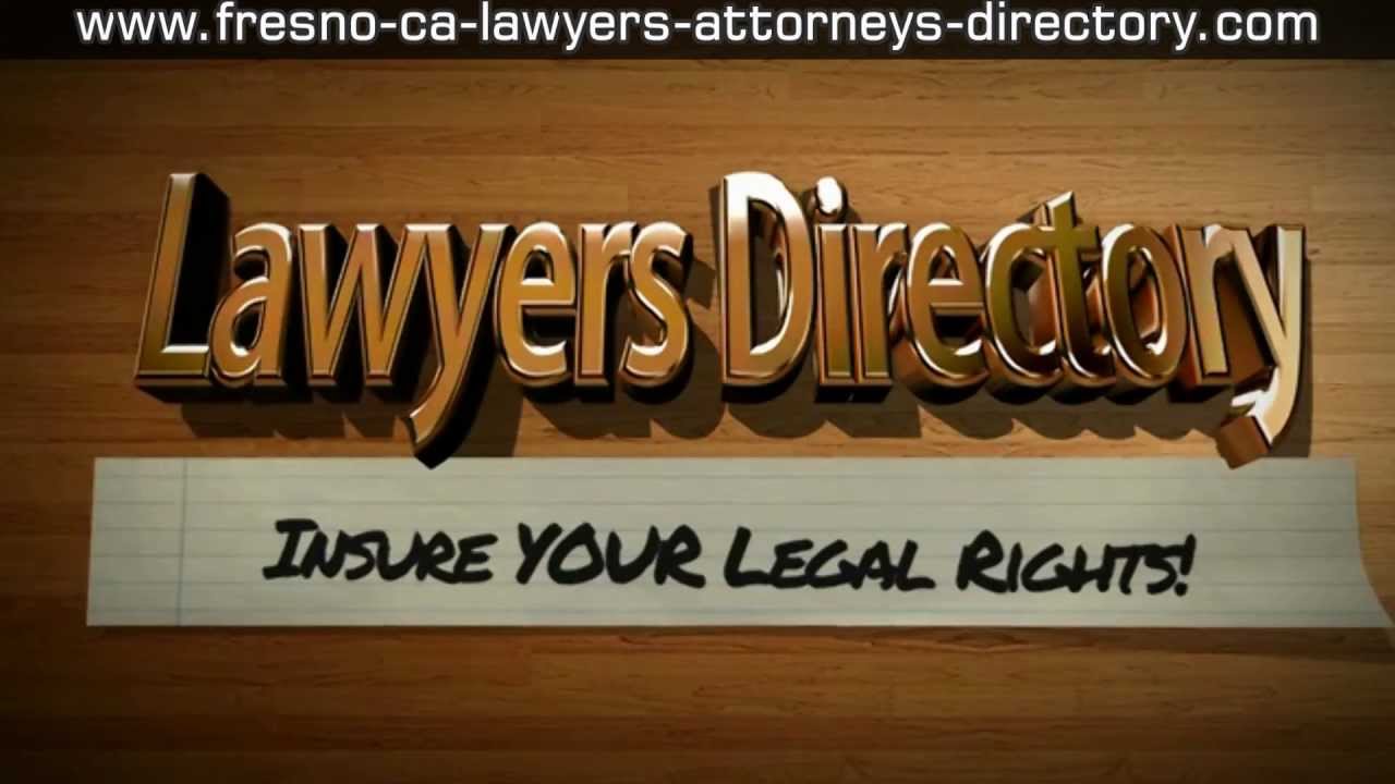 Fresno lawyers YouTube