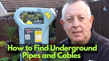 How to Find Underground Pipes & Cables