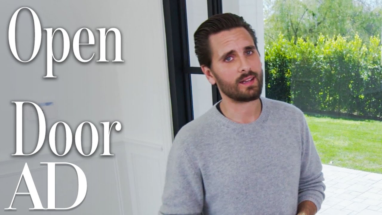 Inside Scott Disick's Home with an Amazing Car Collection | Open Door | Architectural Digest