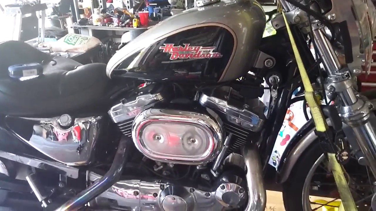 DIY / Harley Davidson Sporster Brake Fail - YouTube