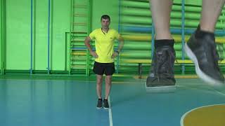 Дистанційне навчання на уроці фізичної культури.  Розминка №1.
