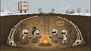 The CRAZIEST Survival Methods Used by Ancient Humans During Ice Age