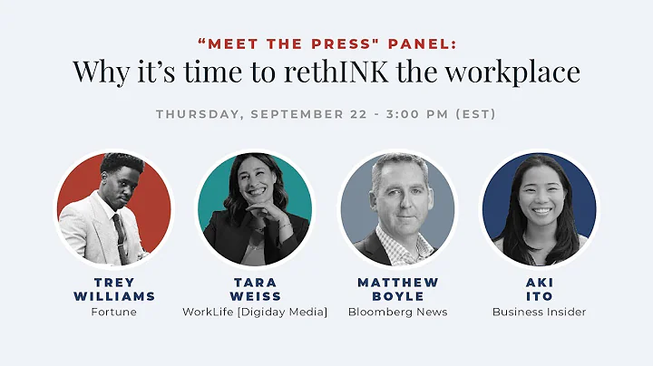 Inkhouse Meet the Press Panel: Why it's time to rethink the workplace