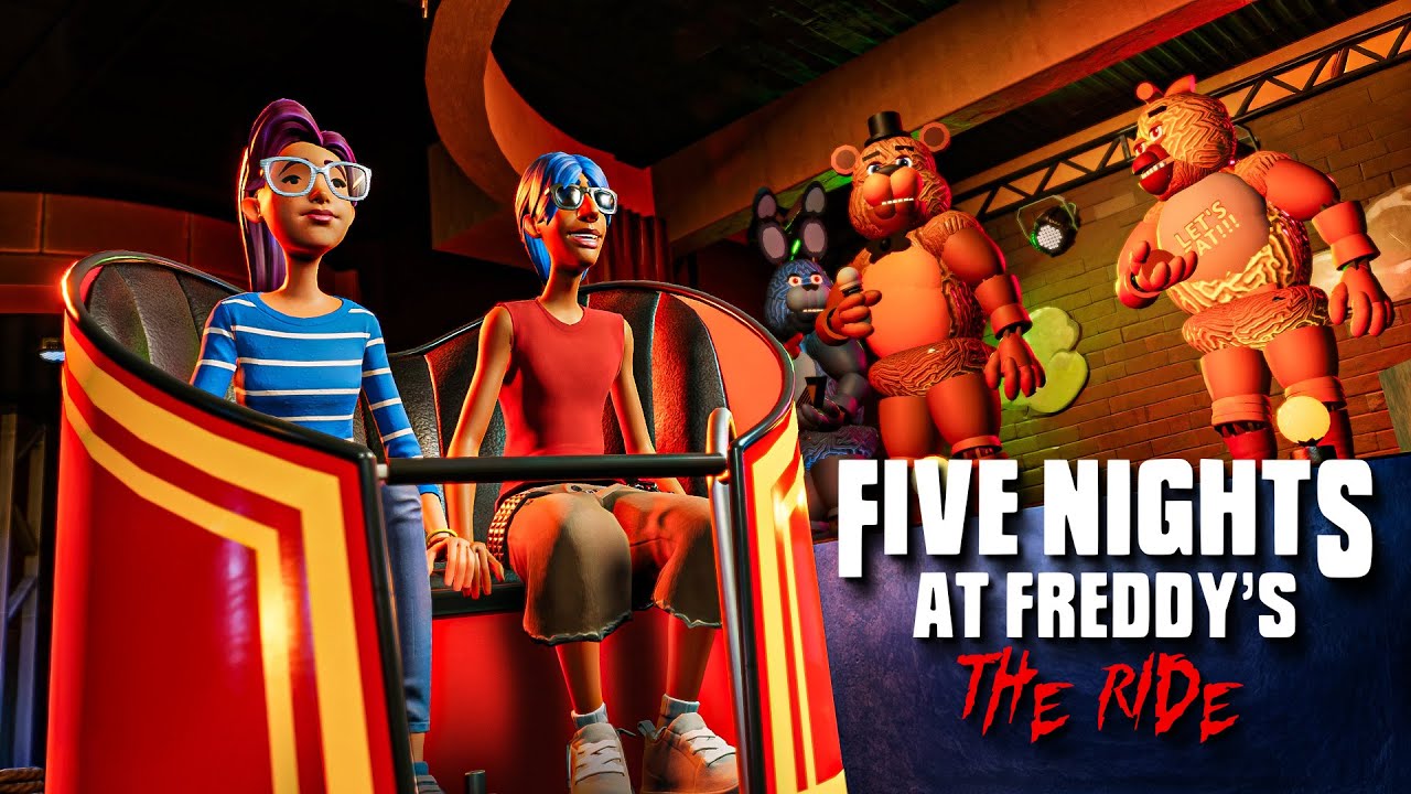 Five Nights at Freddy's: THE RIDE! - Dark Ride POV (Planet Coaster)