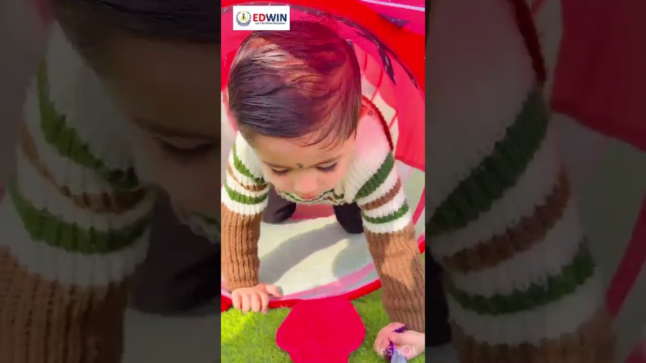 Play group fun @ Edwin Public School Bhim